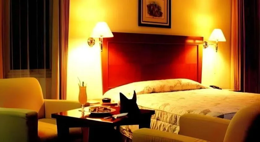 Bed in Nalendra Hotel