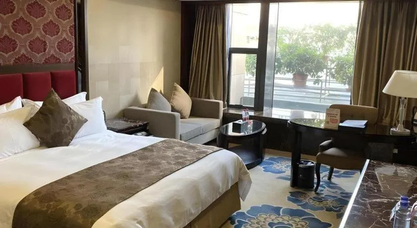 Bed in Hongfeng Hotel Nanshan Branch