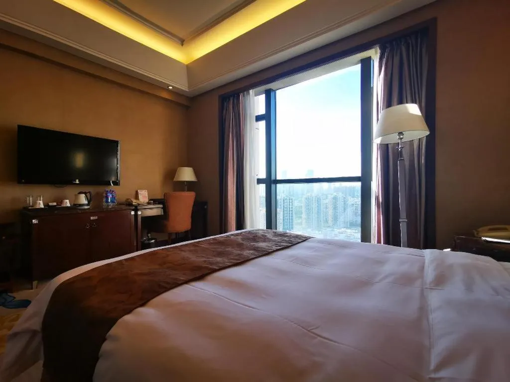 Bed in Hongfeng Hotel Nanshan Branch