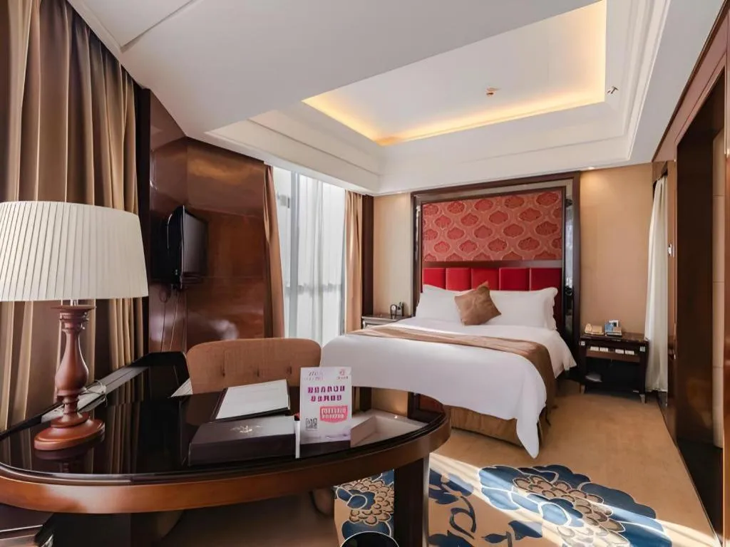 Bed in Hongfeng Hotel Nanshan Branch