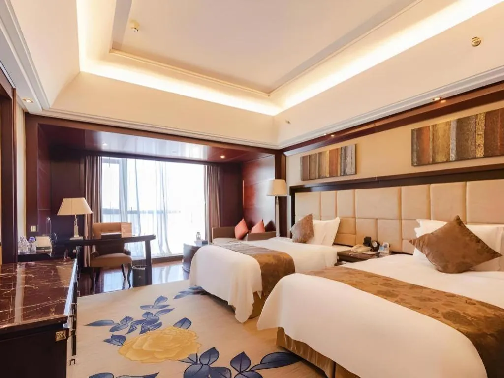 Bed in Hongfeng Hotel Nanshan Branch