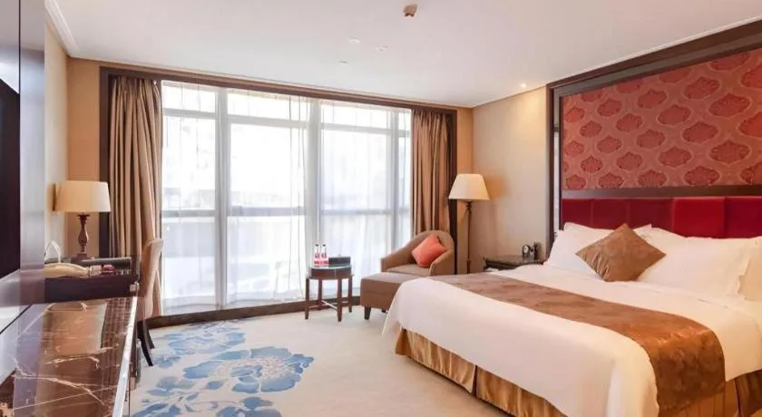 Bed in Hongfeng Hotel Nanshan Branch