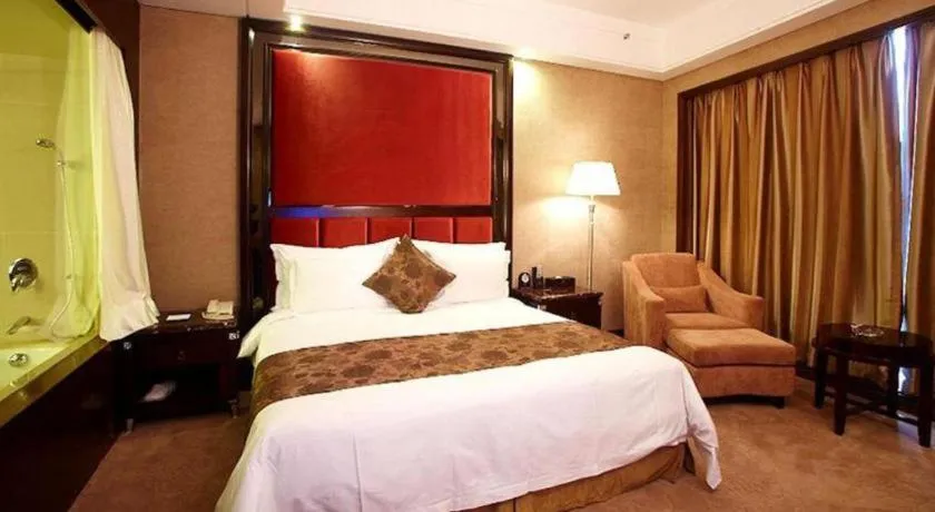 Bed in Hongfeng Hotel Nanshan Branch