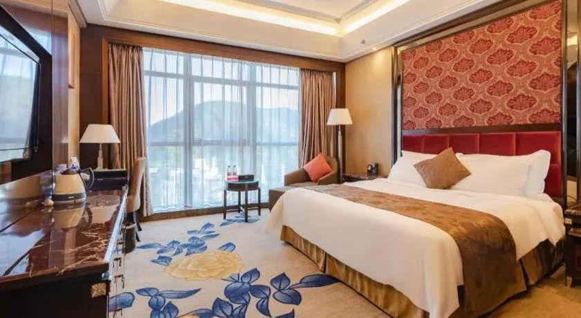 Bed in Hongfeng Hotel Nanshan Branch