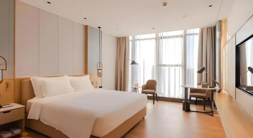 Bed in Hongfeng Hotel Nanshan Branch