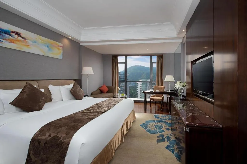 Bed in Hongfeng Hotel Nanshan Branch