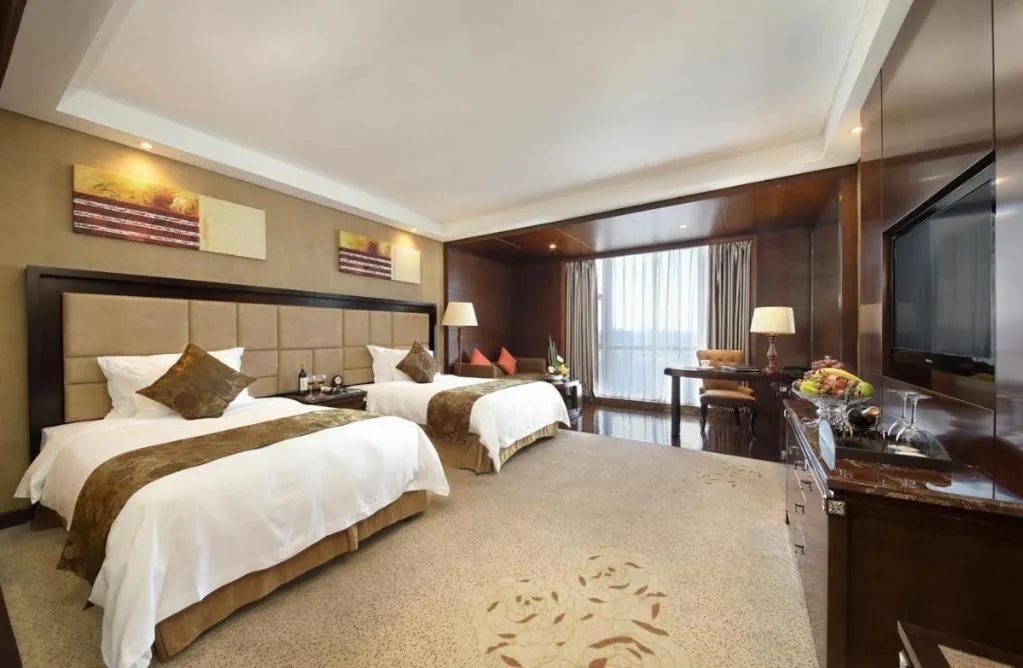 Bed in Hongfeng Hotel Nanshan Branch