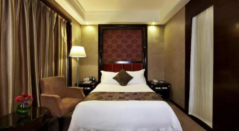 Bed in Hongfeng Hotel Nanshan Branch