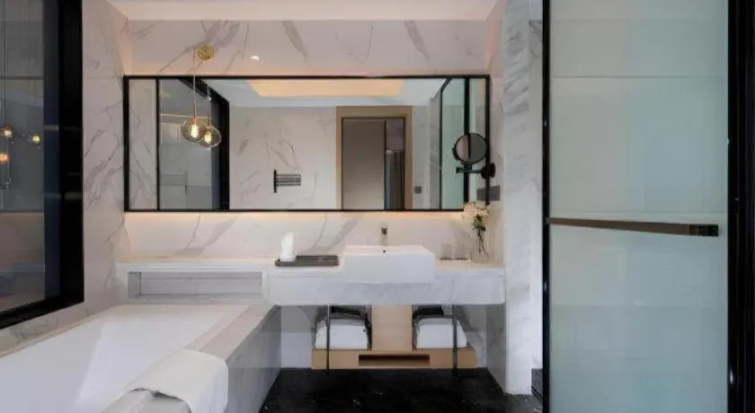 Bed in Hongfeng Hotel Nanshan Branch