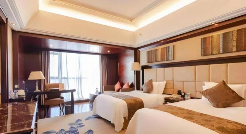 Bed in Hongfeng Hotel Nanshan Branch