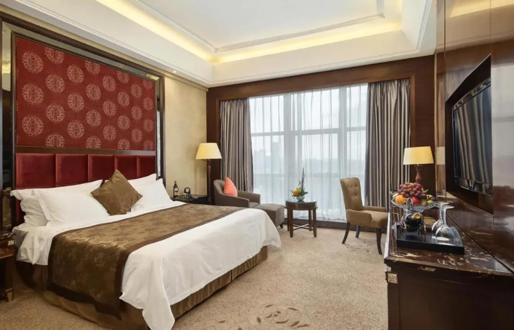 Bed in Hongfeng Hotel Nanshan Branch