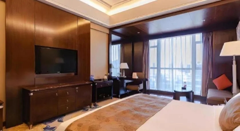 Bed in Hongfeng Hotel Nanshan Branch