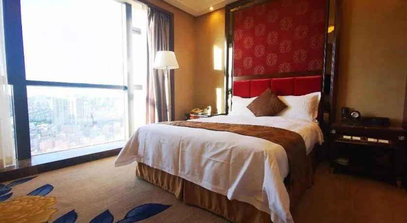 Bed in Hongfeng Hotel Nanshan Branch