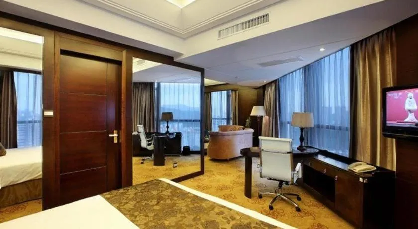 Bed in Hongfeng Hotel Nanshan Branch