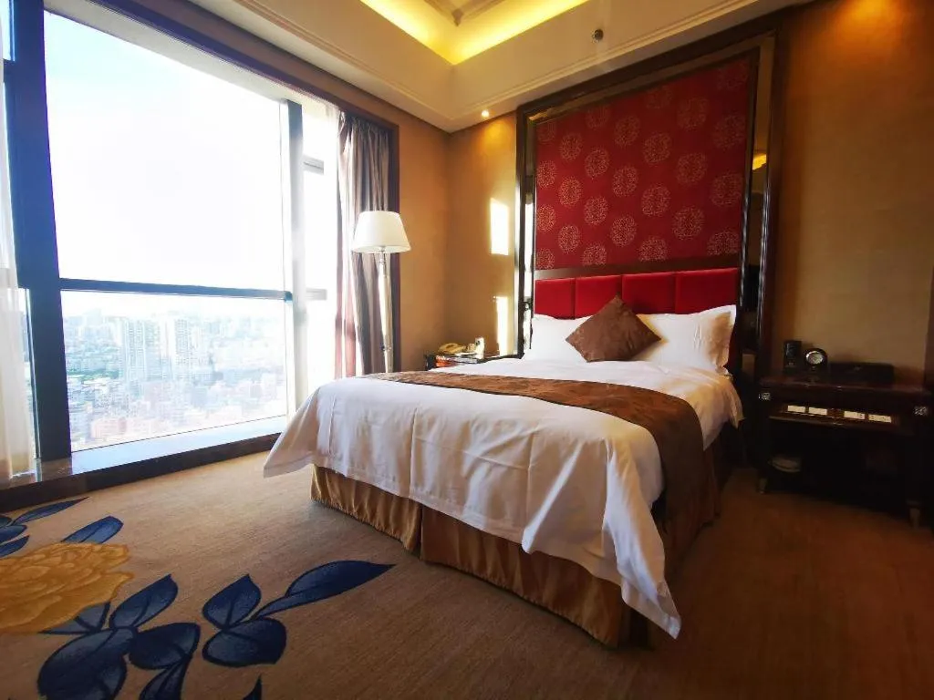 Bed in Hongfeng Hotel Nanshan Branch