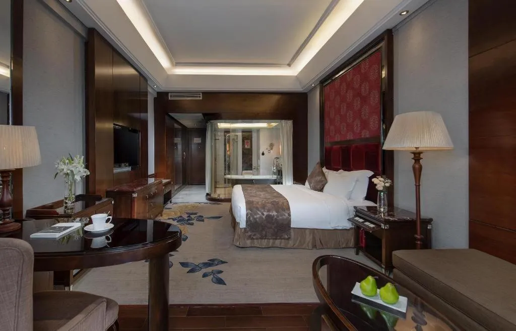Bed in Hongfeng Hotel Nanshan Branch