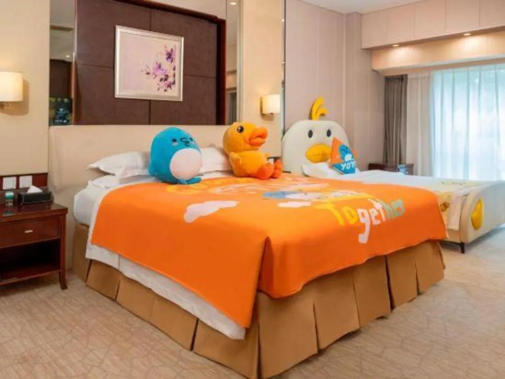 Bed in West International Trade Grand Hotel