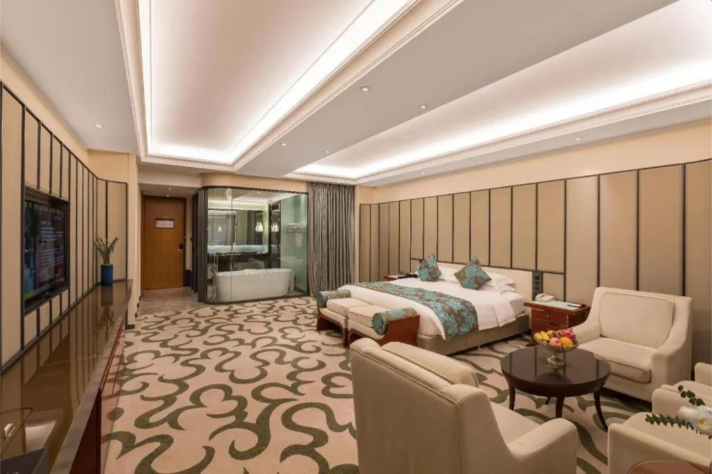 Bed in West International Trade Grand Hotel