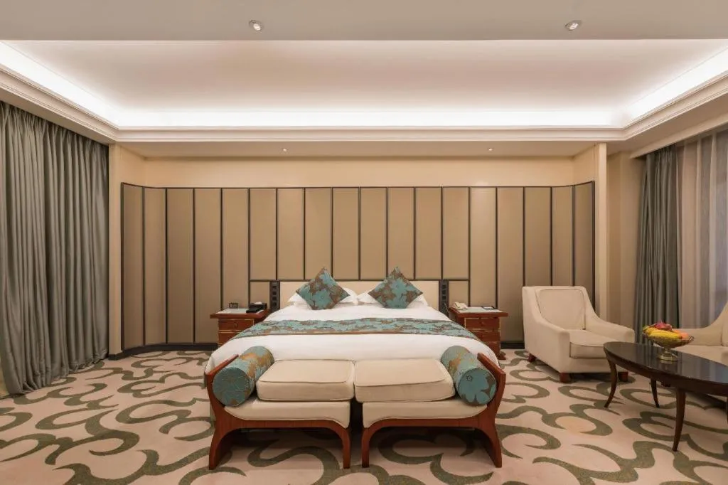 Bed in West International Trade Grand Hotel