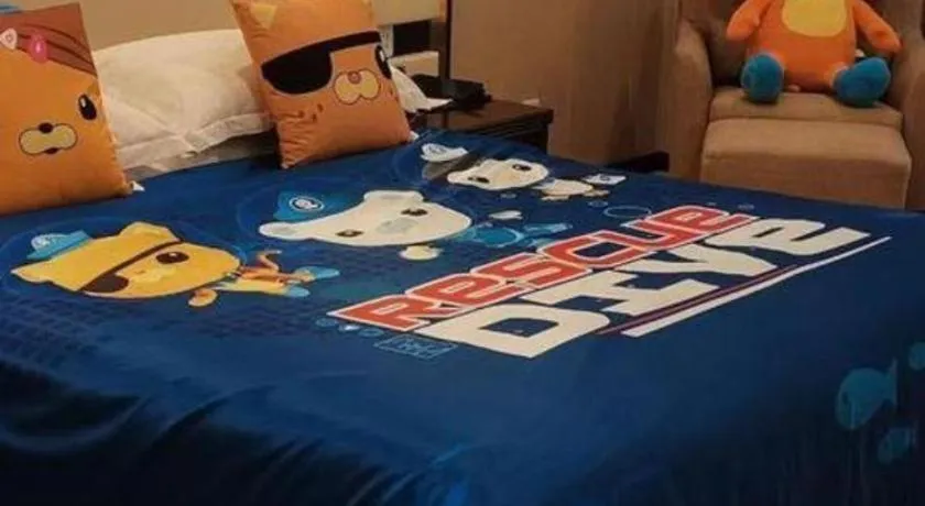 Bed in West International Trade Grand Hotel