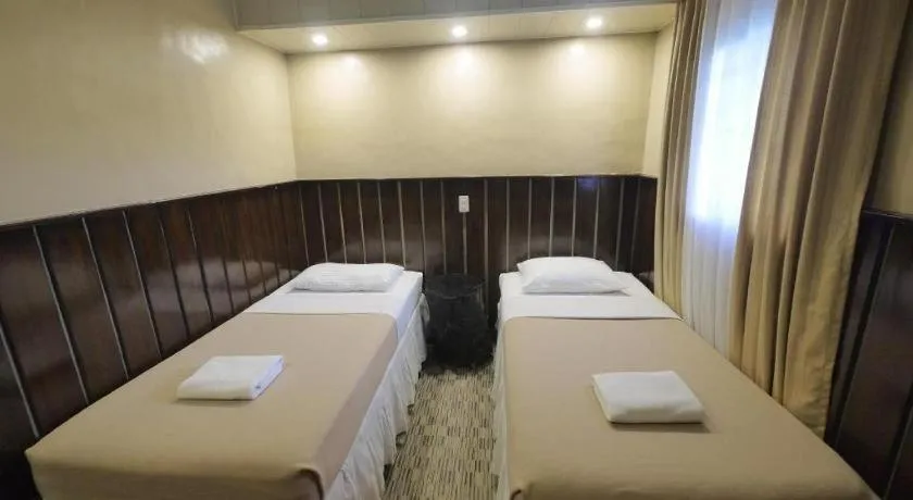 Bed in Mountain Lodge Hotel and Restaurant