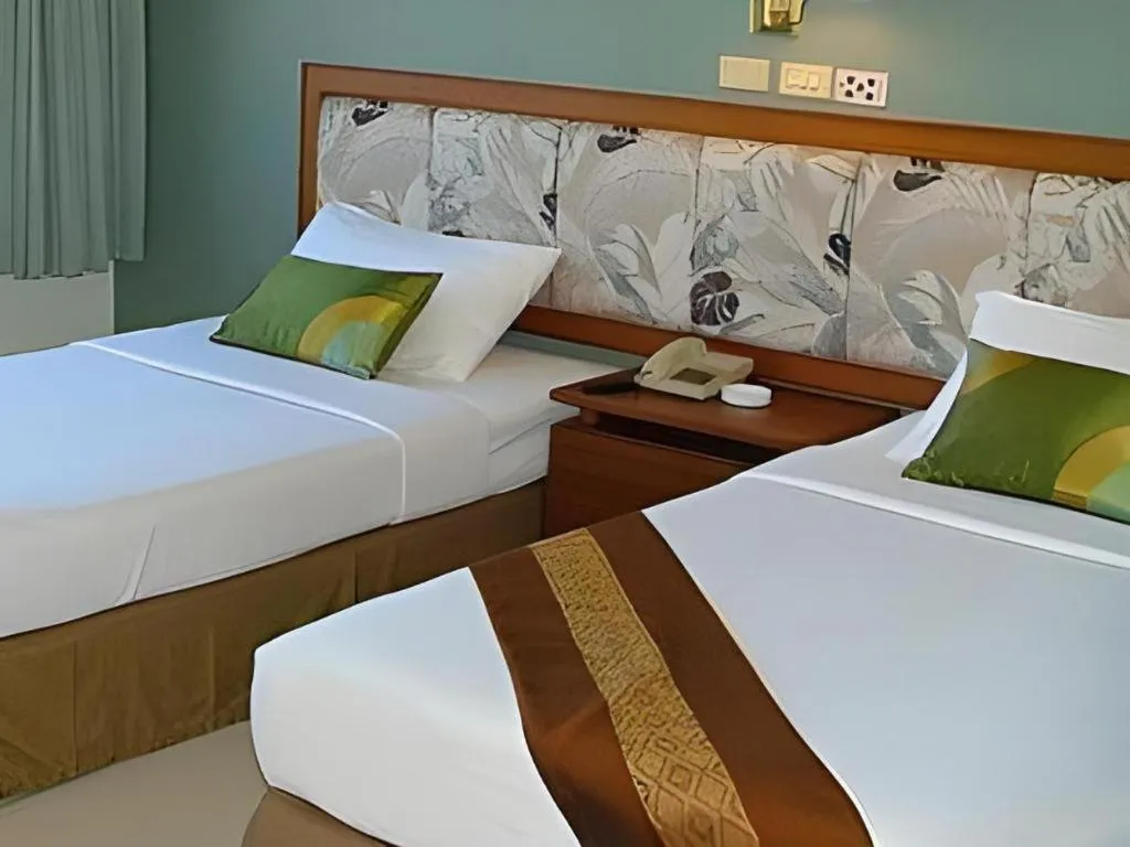 Bed in The Park Hotel Pattaya
