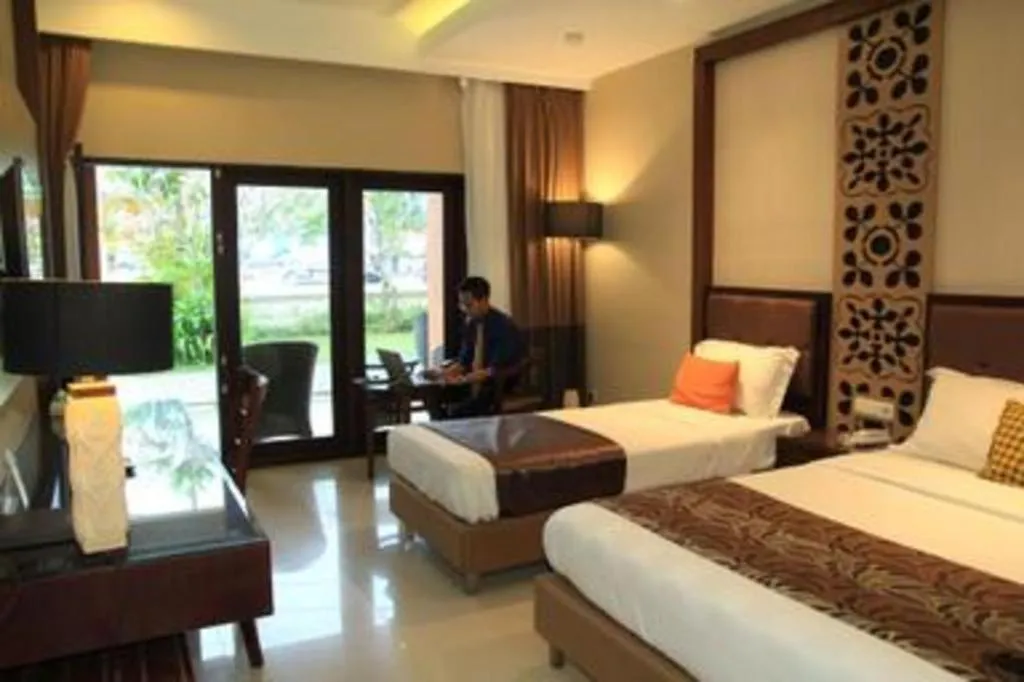 Bed in The Arnawa Hotel