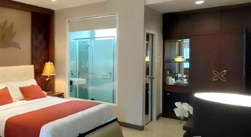 Bed in The Arnawa Hotel