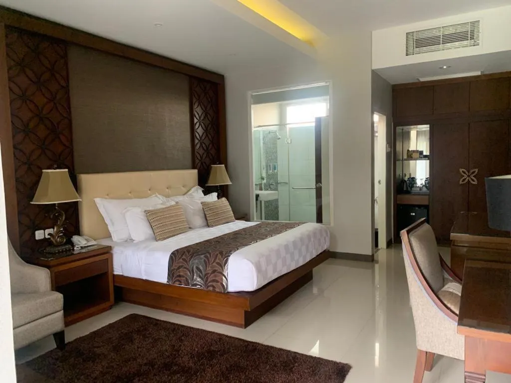 Bed in The Arnawa Hotel