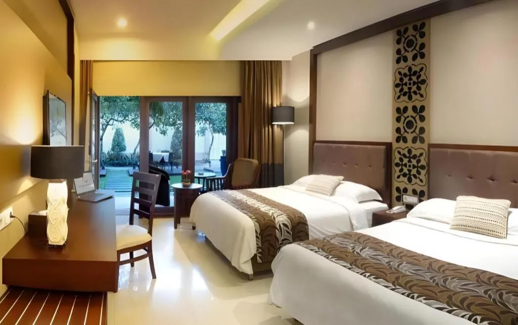 Bed in The Arnawa Hotel