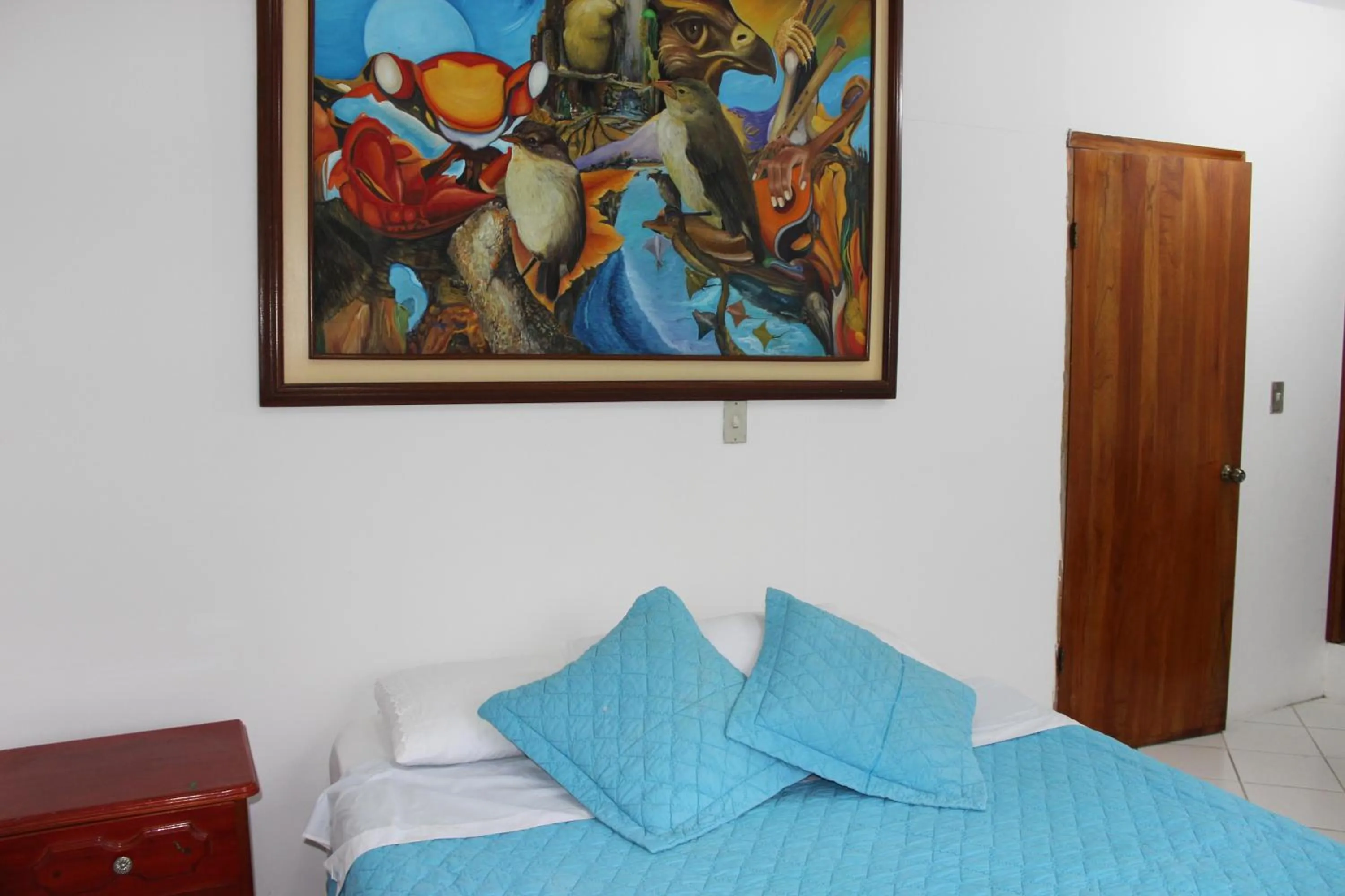 Bed in The Island Home