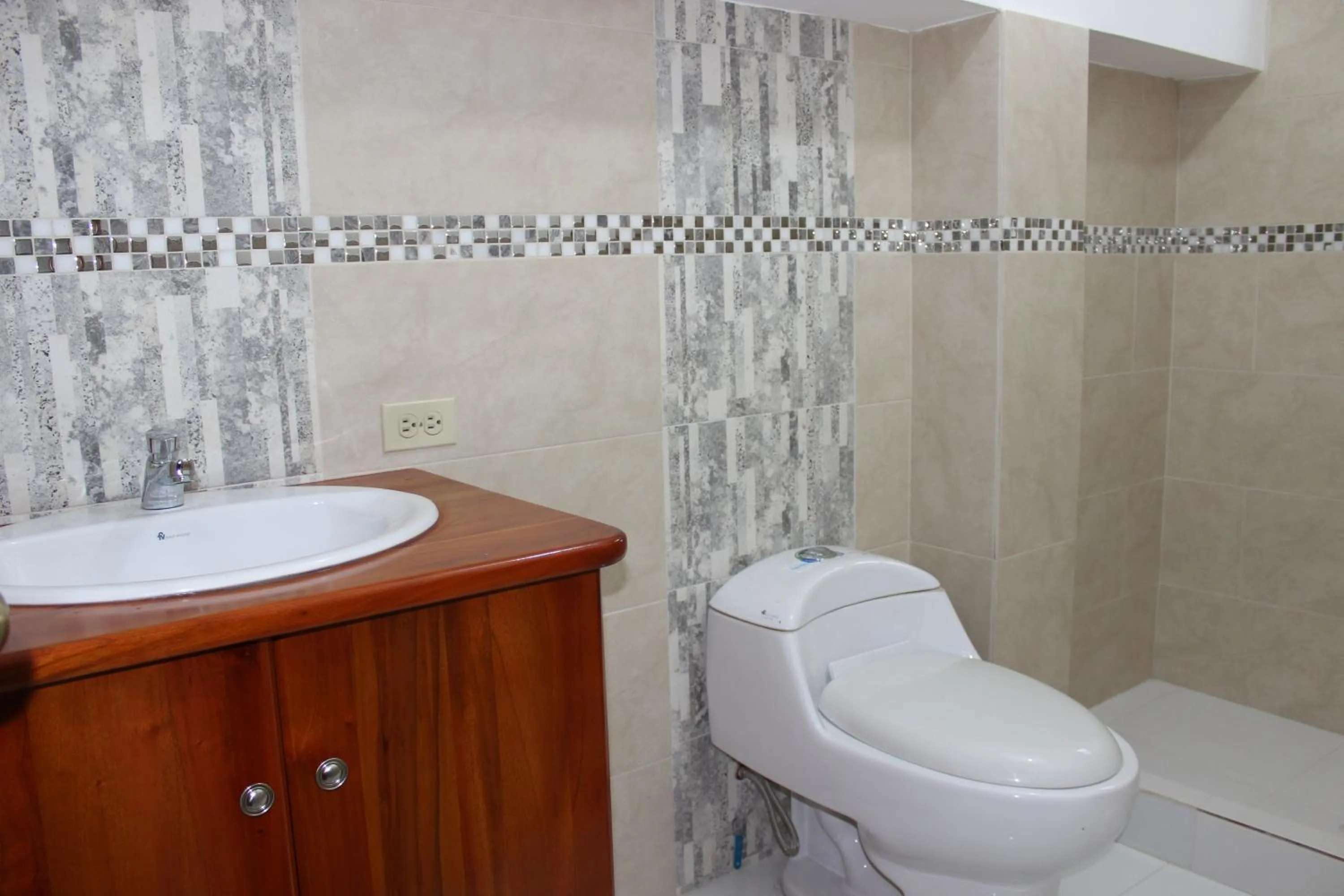 Shower in The Island Home