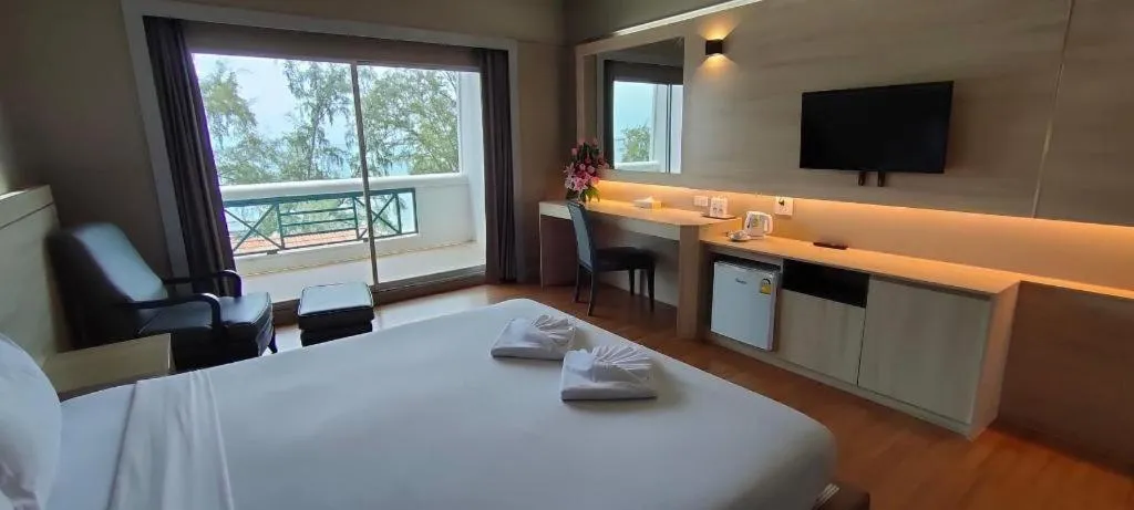 Bed in BP Samila Beach Hotel & Resort