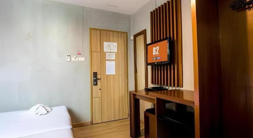 Bed in B2 Chiang Rai Night Bazaar Boutique & Budget Hotel