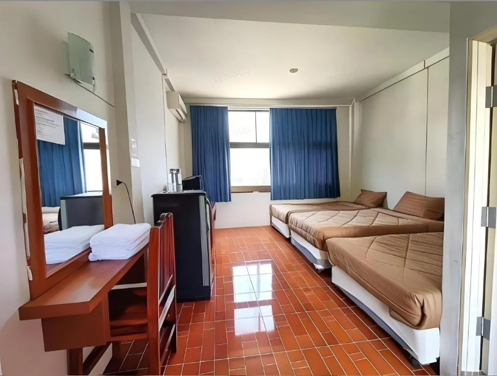 Bed in Piyaporn Hill Paradise Hotel