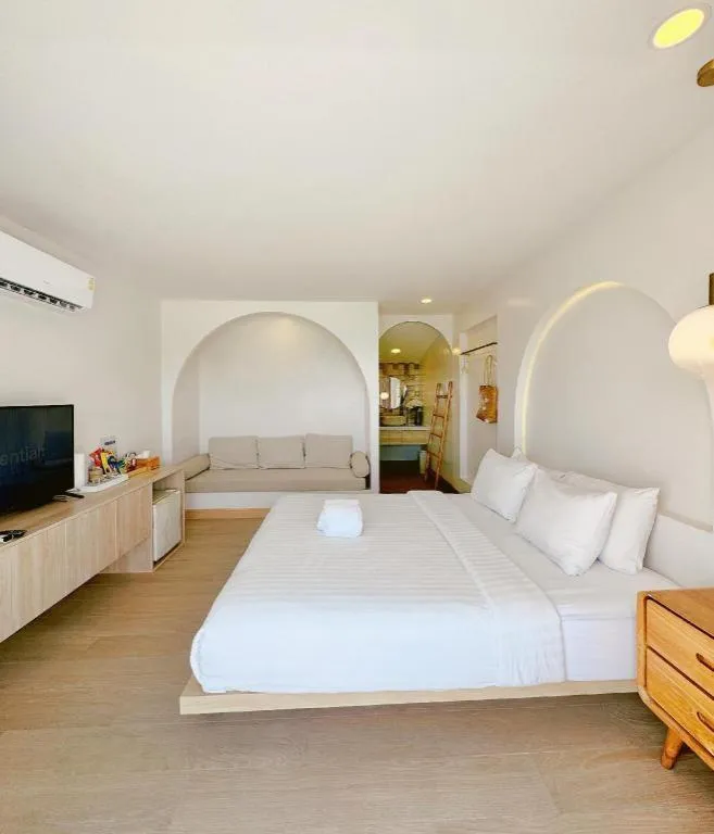 Bed in Sawasdee Coco Resort