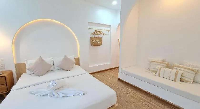 Bed in Sawasdee Coco Resort