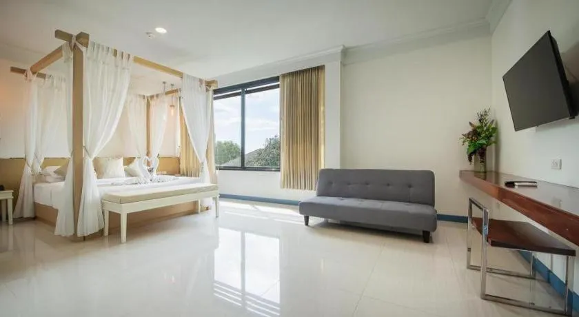 Bed in Kaew Samui Resort