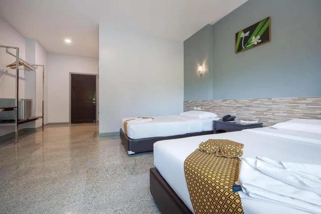 Bed in Kaew Samui Resort