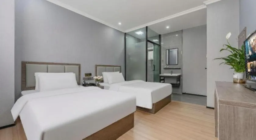 Bed in Tourism Trend Hotel