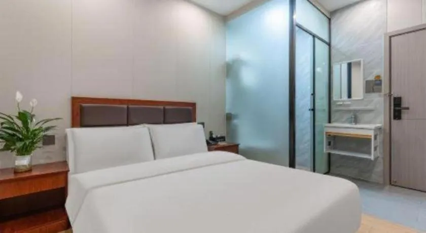 Bed in Tourism Trend Hotel