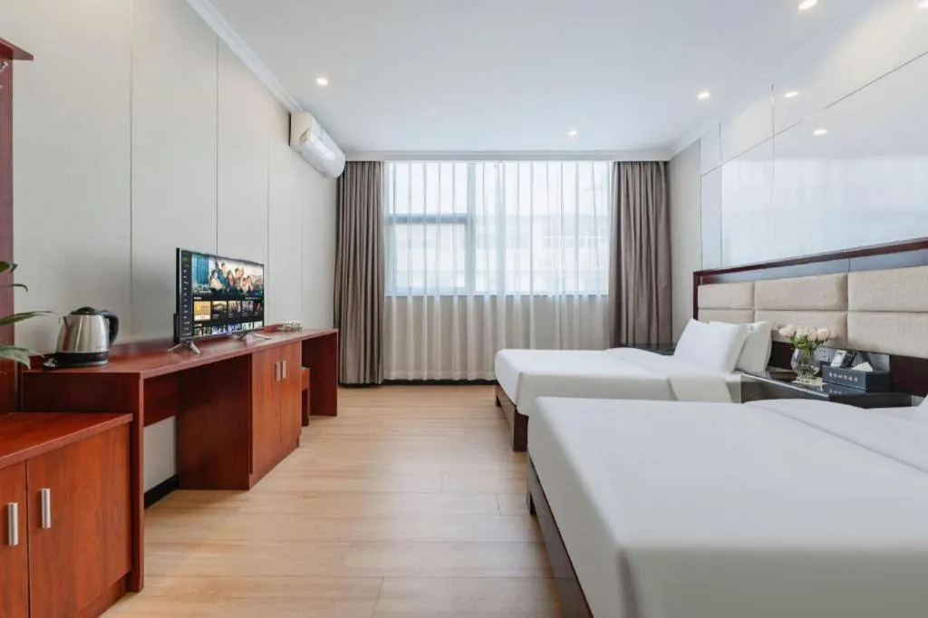 Bed in Tourism Trend Hotel