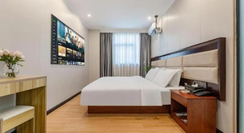 Bed in Tourism Trend Hotel