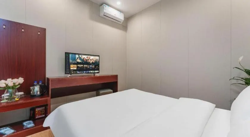 Bed in Tourism Trend Hotel