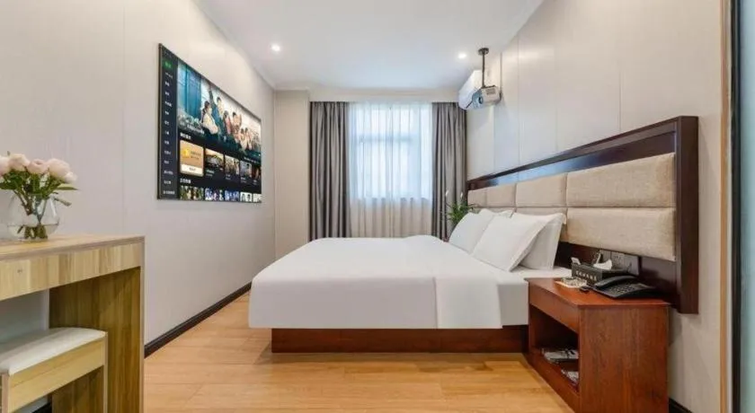 Bed in Tourism Trend Hotel