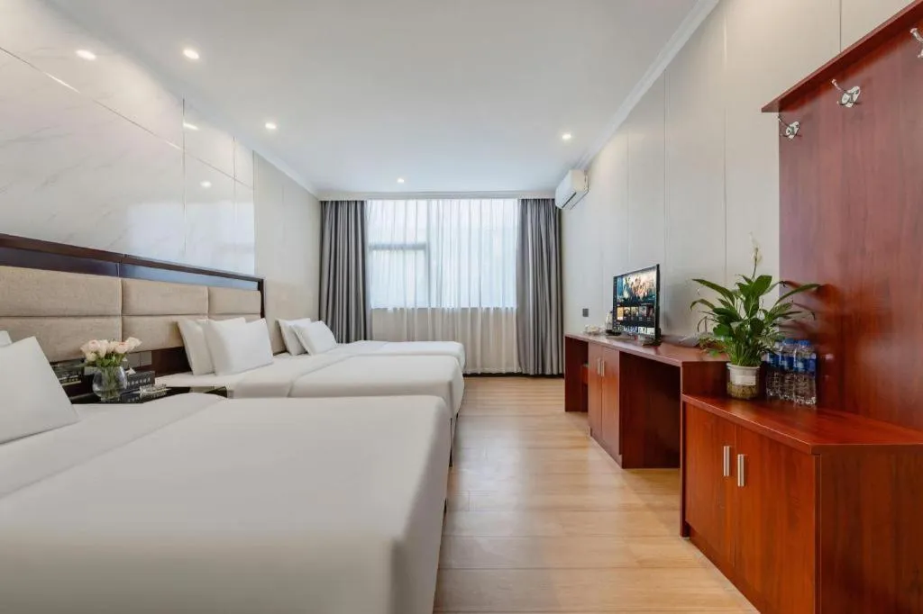 Bed in Tourism Trend Hotel