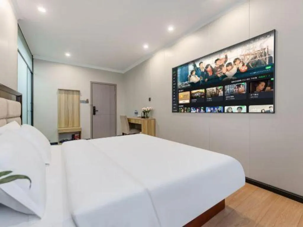 Bed in Tourism Trend Hotel