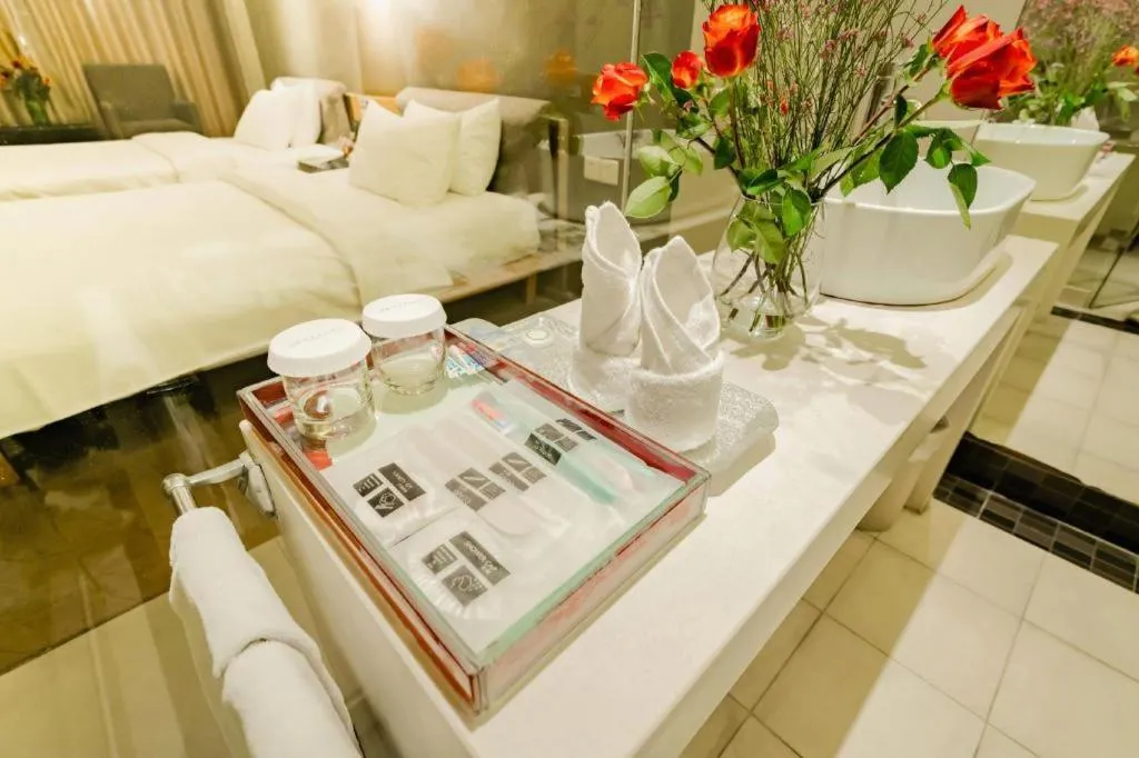 Bed in Tourism Trend Hotel