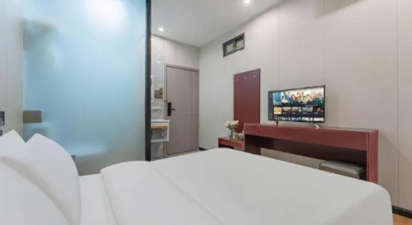 Bed in Tourism Trend Hotel