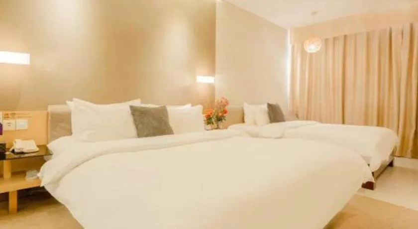 Bed in Tourism Trend Hotel